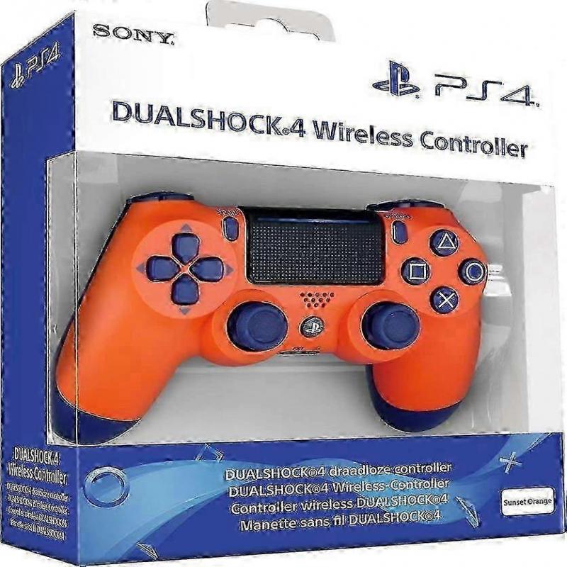 2025 DualShock 4 Wireless Controller for 4 V2 - Sunset Orange