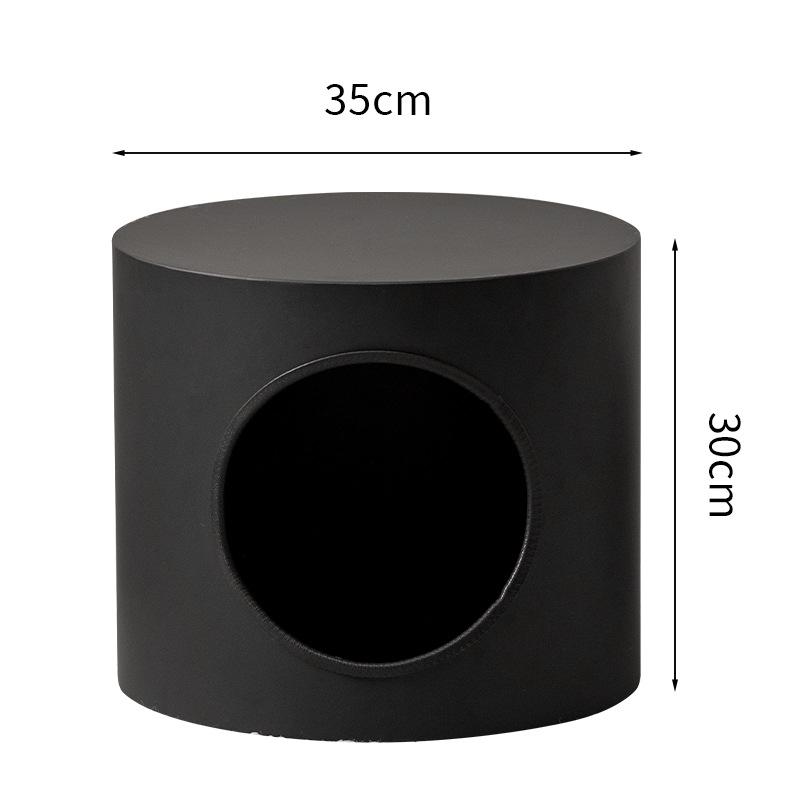 Universal Semi-Closed Pet Nest for Cats and Small Dogs - Suitable for All Seasons