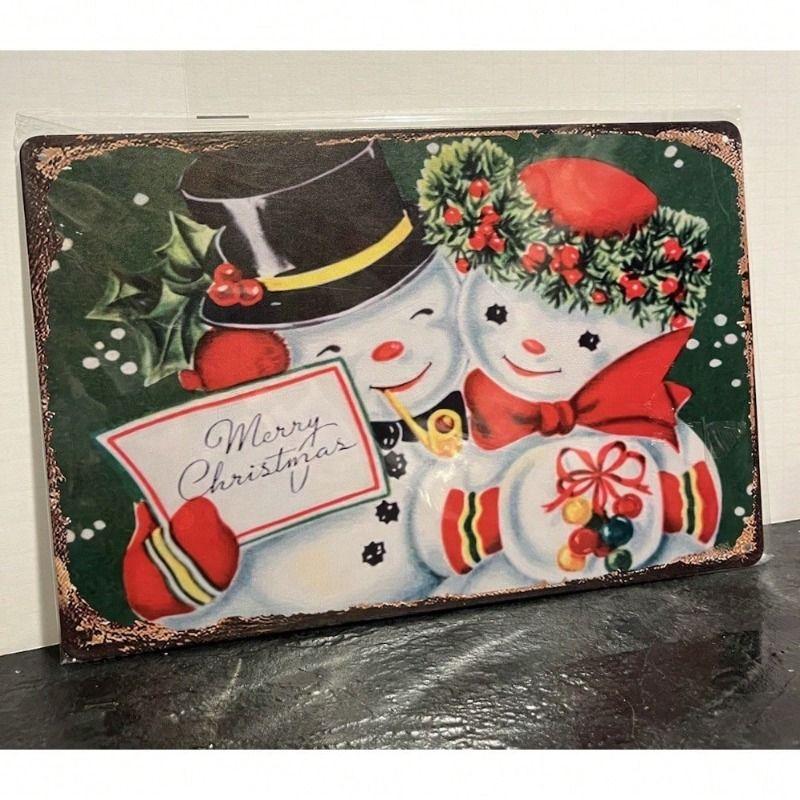 Vintage Metal Tin Wall Poster Sign 20x30cm