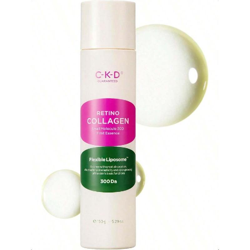 

CKD Retino Collagen First Essence 150ml, Daily Face Deep Hydration Essence With Retinol And Collagen, Promotes Firming, Gentle Exfoliation