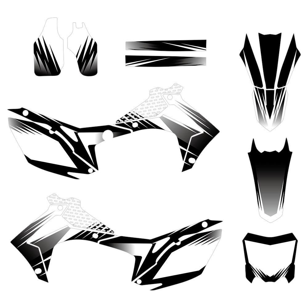 Samolepky na terénní motocykl Honda CRF450 2013-2016 a CRF250 2014-2017