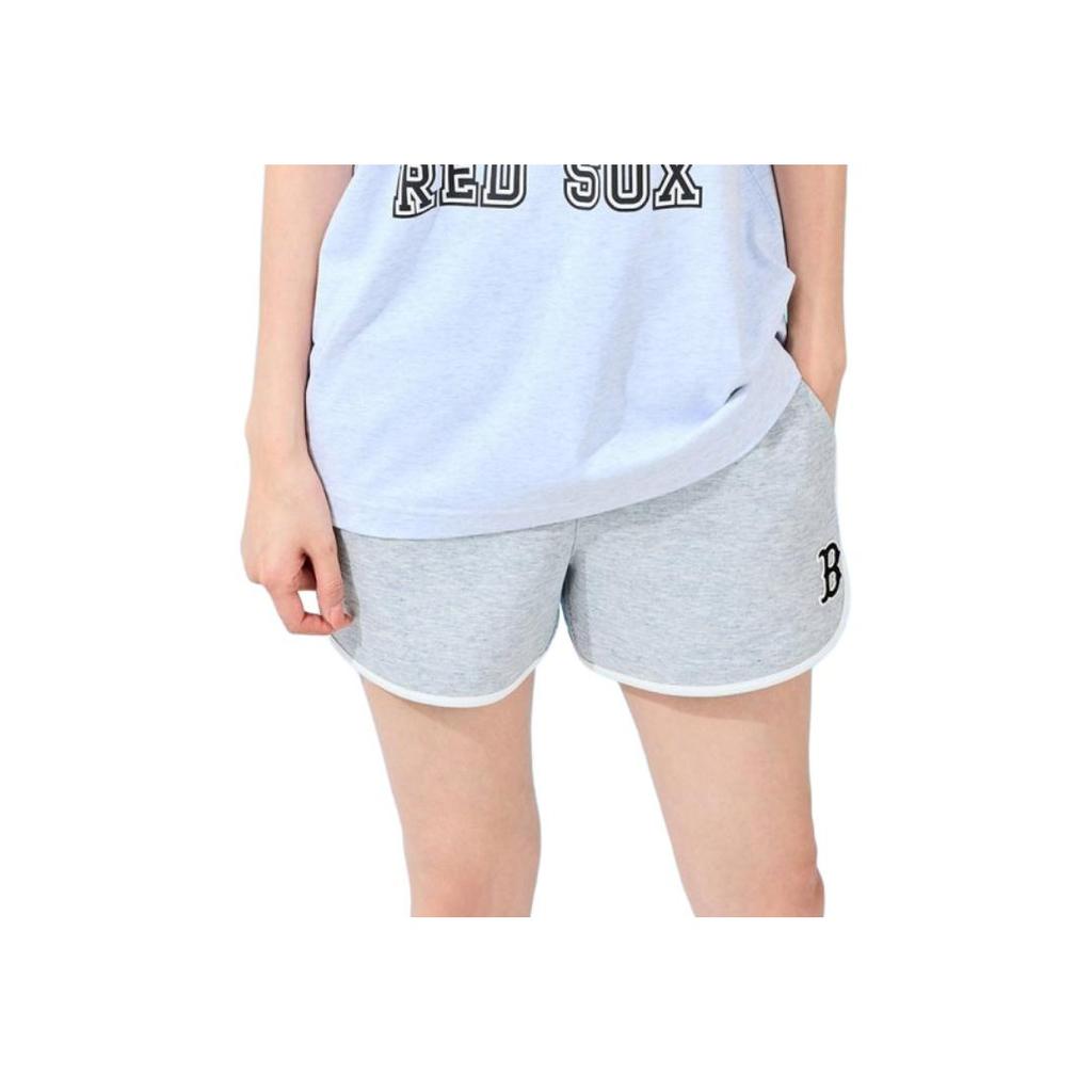 New MLB Casual Shorts Women's Mixed Color Gray 3FSPB0233-43MGS