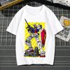 Mobile Suit Gundam Anime TShirt for Men Women Kids Classic Robot Graphic Casual Cotton Short Sleeve Streetwear Top