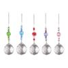 Transparent Ball Crystal Pendant Hangable Crystal Wind Chimes Car Accessories Crystal Light Catching Jewelry for Balcony