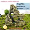 Retro Jiangnan Fish Tank Decoration: Yunhelou Cottage Rockery