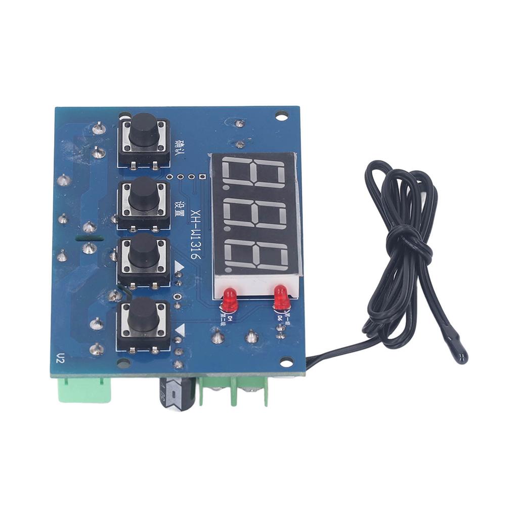 Elektronischer Thermostatregler Universelle 2-Wege Digitale Temperaturreglerplatine mit Geschwindigkeitsregelung
