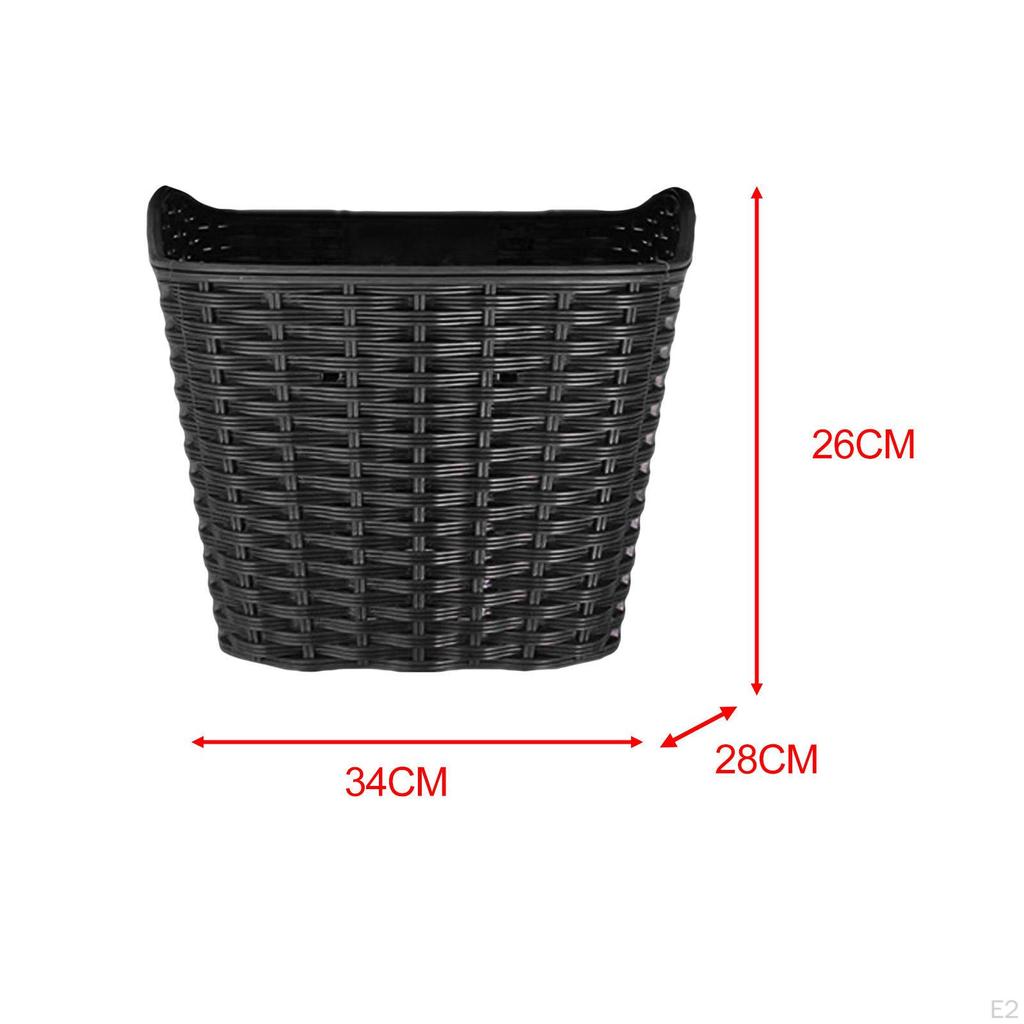 Sykkelkurv foran - Elegant oppbevaringsalternativ for bysyklister