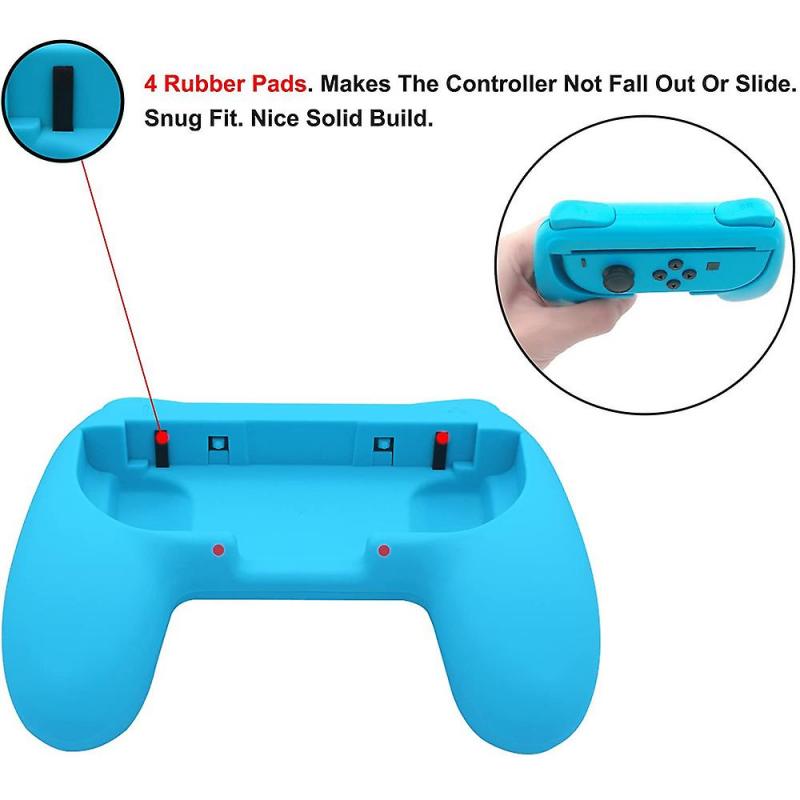 Left+right Joycon Bracket Holder Handle Hand Grip Case For Nintendo Switch Ns Oled Joy-con Controller Gamepad Stand Support