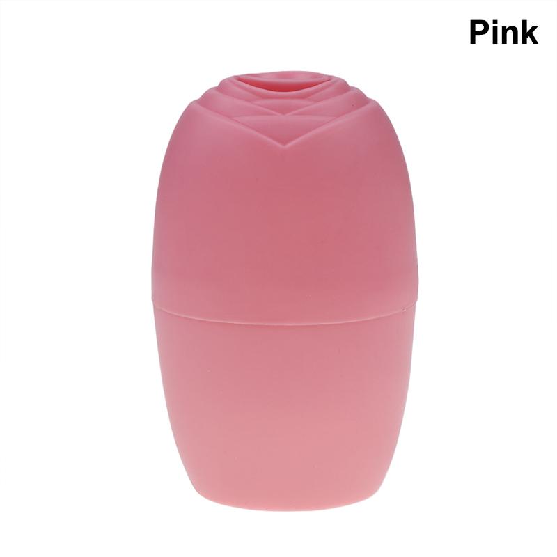 

Силіконовий крижаний ролик для обличчя Інструменти для ліфтингу та контурування обличчя Форми для крижаних кубиків Крижані глобуси Масажер для очей та тіла Інструмент для краси та догляду за шкірою рожевий