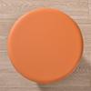 1pc Leather Round Stool Cover Elastic Anti-dirty Barstool Covers All Inclusive Solid Color Rotating Chair Slipcover Home Hotel