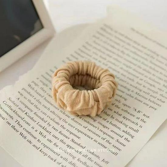 Women's Thick Elastic Headband & Seamless Hair Tie for Autumn/Winter