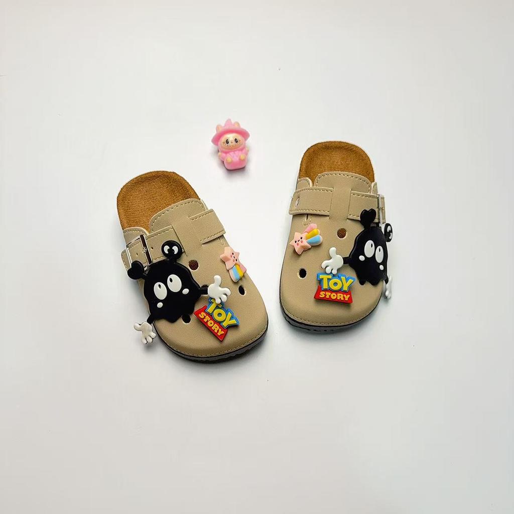 Birken Cute Cartoon Thick Sole Kids' Spring Closed-Toe Slippers