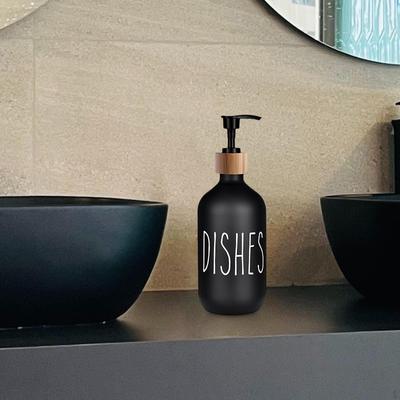 Liquid Bottle Soap Dispenser Manual Refillable Shampoo Lotion for