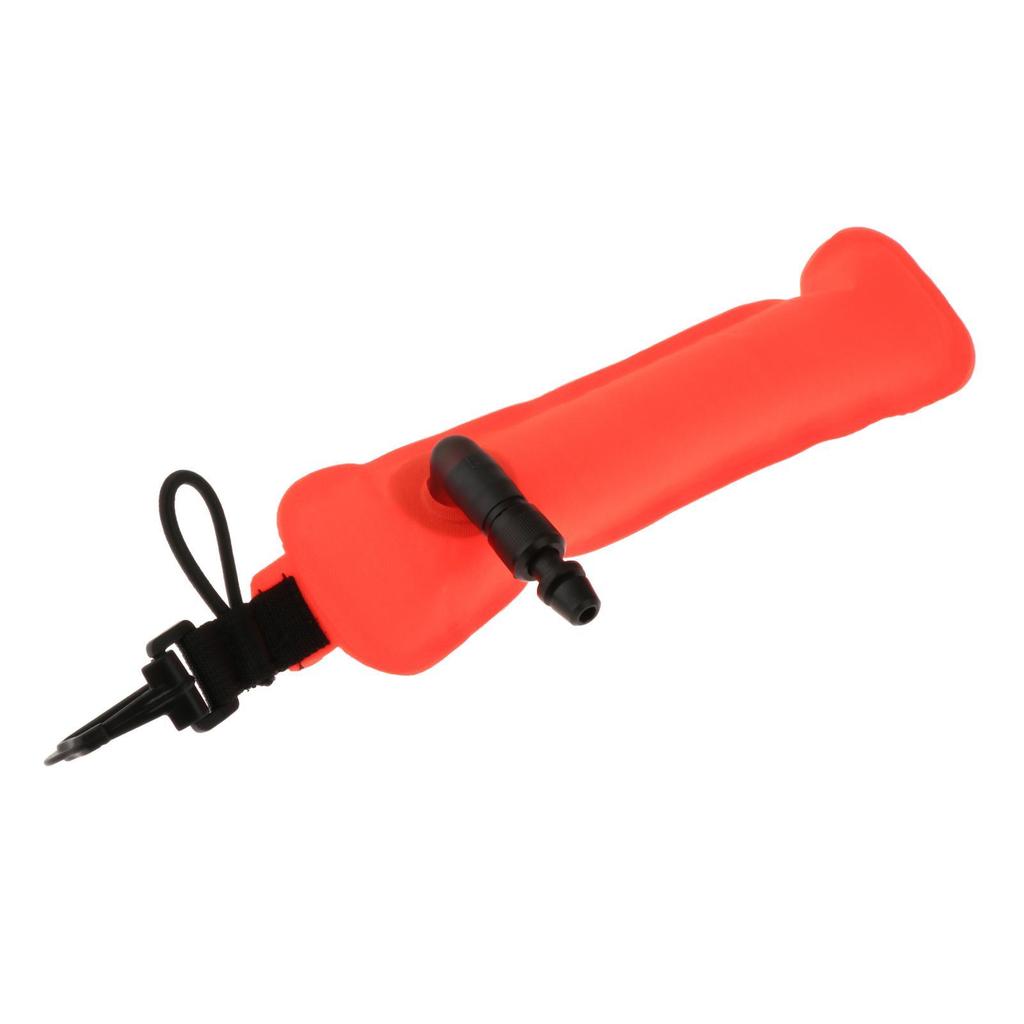 Dive Surface Marker Buoy Signal Tube Sausage Nylon Fabric High Visible Inflatable Diving Buoy SMB for Underwater Accessories