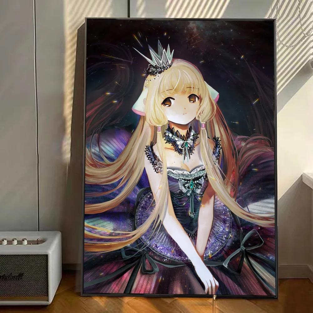 

Chobits Ретро Холст Картины Постер Винтаж Комната Бар Кафе Декор Домашний Декор 21cm×30cm NoFrame