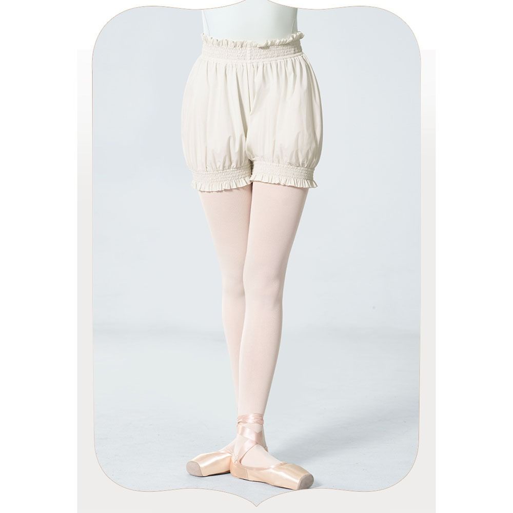 Comfortable Dance Shorts Elastic Waistband Bubble Pants Pilates Bloomers Ballet Practice