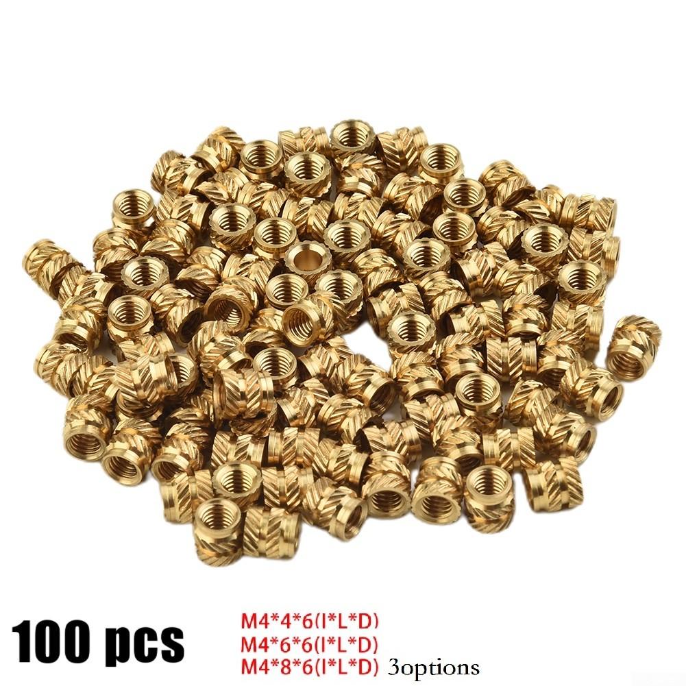 Copper Nut Tuba Knurled Accessories Copper Nut M4*4*6 M4*6*6
