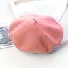 Women'S Wool Beret | Face Slimming Winter Warm | Solid Color Cashmere Blend | Vintage Painter Hat