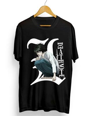 Death Note L Neues T-Shirt, 2022 Grafisches Anime-T-Shirt Größe S bis 5XL Unisex-T-Shirt