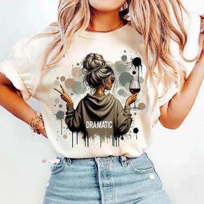 Mode Sommer 3D Print Damen T-shirts Übergroße Lose Top Frau Kleidung
