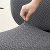 2Pcs/set Anti-dirty Split Office Chair Cover Elastic Lift Rotating Chair Cover  for Home&Office