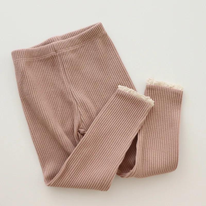 Newborn Leggings For Baby Girl Clothes Infant Kids Ribbed Autumn Kids Trousers Toddler Girl Leggings Baby Clothing