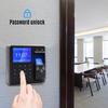 Access Control Time Attendance Machine Fingerprint/Password/ID Card Recognition Time Clock with 2.4