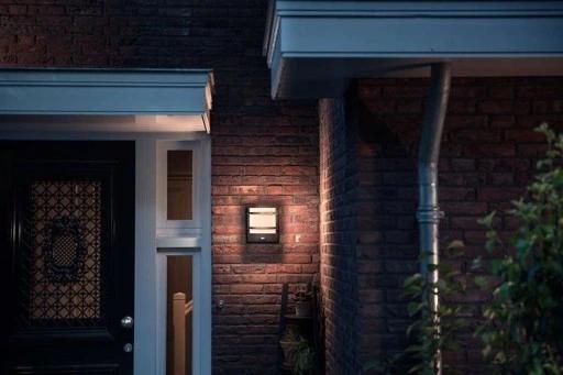 Philips Kinkiet Ogrodowy Elewacyjny Lampa Z Czujnik Led 12W 2700K Petronia