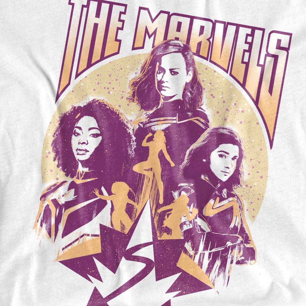 The Marvels Womens/Ladies Quantum Heroes T-Shirt