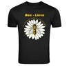 Bee Lieve Follow Your Dreams Bee Daisy Graphic T-Shirt