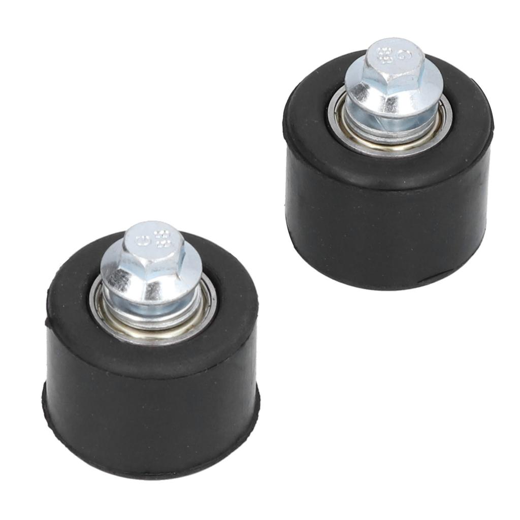 2pcs 8mm Chain Roller Tensioner Slider Wheel Guide Pit Dirt Fit for Yamaha YFZ 350 Banshee 1987 2006