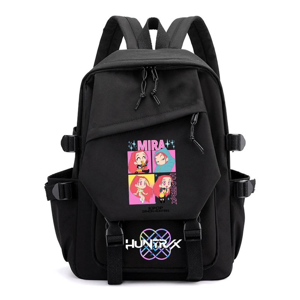 Cartoon K-pop Demon Hunters Printed Backpack for Teenager Boy Gril Schoolbag Children Student Waterproof Bookback Women Waterprooftravel Bag Kid Gift