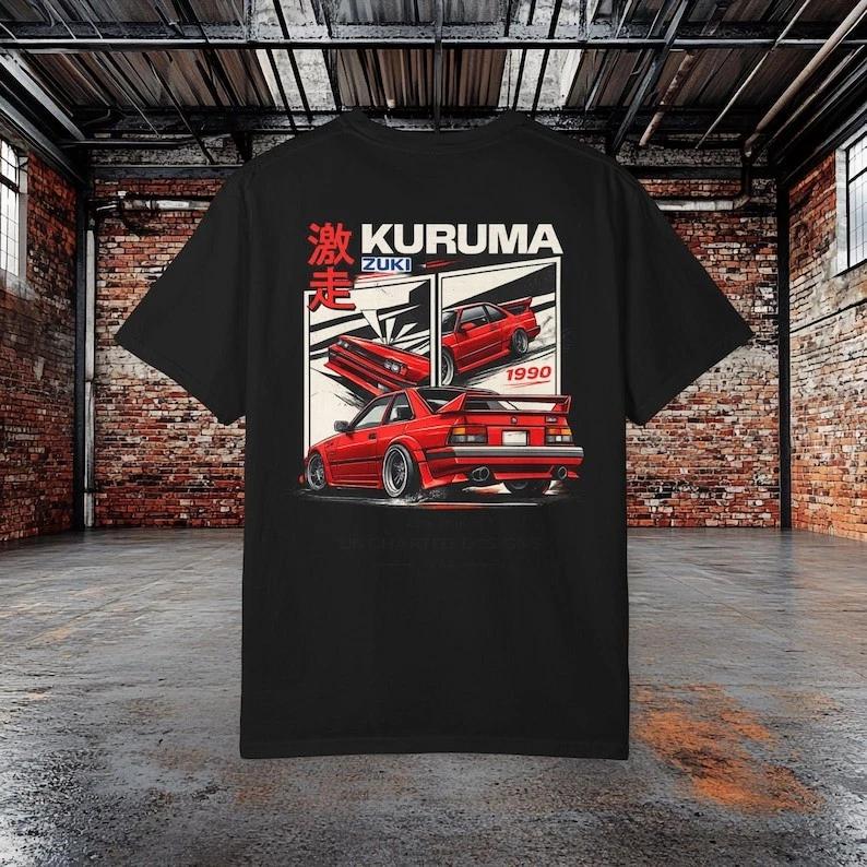 JDM Car T-Shirt Japanese Street Racing Tee, Retro Drift Car Shirt, Japanese XL