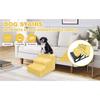 3 Tiers Pet Ramps Ladder for Bed or Sofa Small Body Pets and Old Dogs and Cats Easy To Carry Non-Slip Dog Stairs