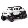 1/22 Boxed Large Benz G63 6X6 Car Model, Metal Die-cast Off-road Vehicle Collection Ornaments Sound and Light Children's Toy Car Gift