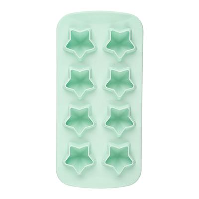 Bandeja de hielo de silicona con forma de estrella para hornear y hacer chocolate