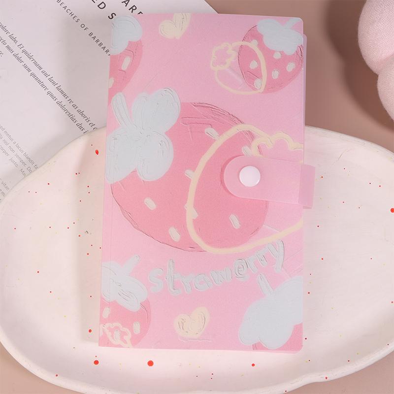 120 Slots Nail Sticker Storage Book Fruit Cover Nail Decal Storage Album For Small Sticker