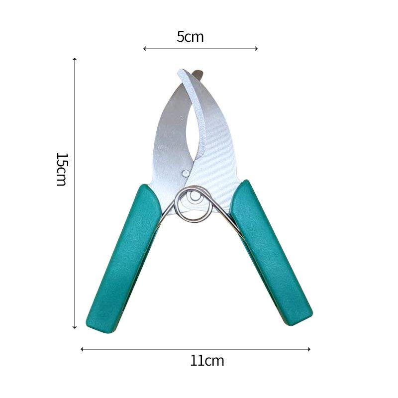Stainless Steel Grafting Tool, Professional Gardening Pruning Scissors, with Bark Cutter, Fruit Tree Sapling Grafting Ring Knife