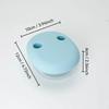 Portable Multifunctional Outdoor Camping Cookie Snack Storage Box Silicone Lid Non-Stick Household Kitchen Storage Organizer