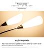Nordic Modern Minimalist Floor Lamp with Remote Control and Coffee Table Storage for Bedroom, Living Room, or Bedside