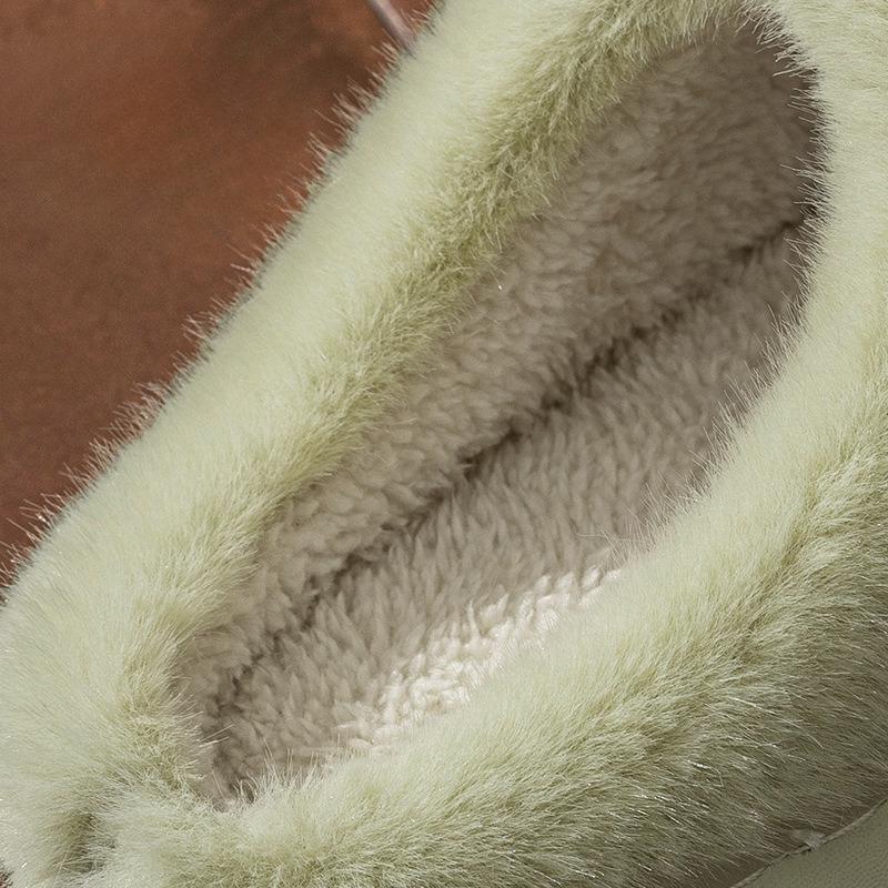 Women's Autumn and Winter Home Warm Casual Comfortable Indoor Slippers Couple Slippers