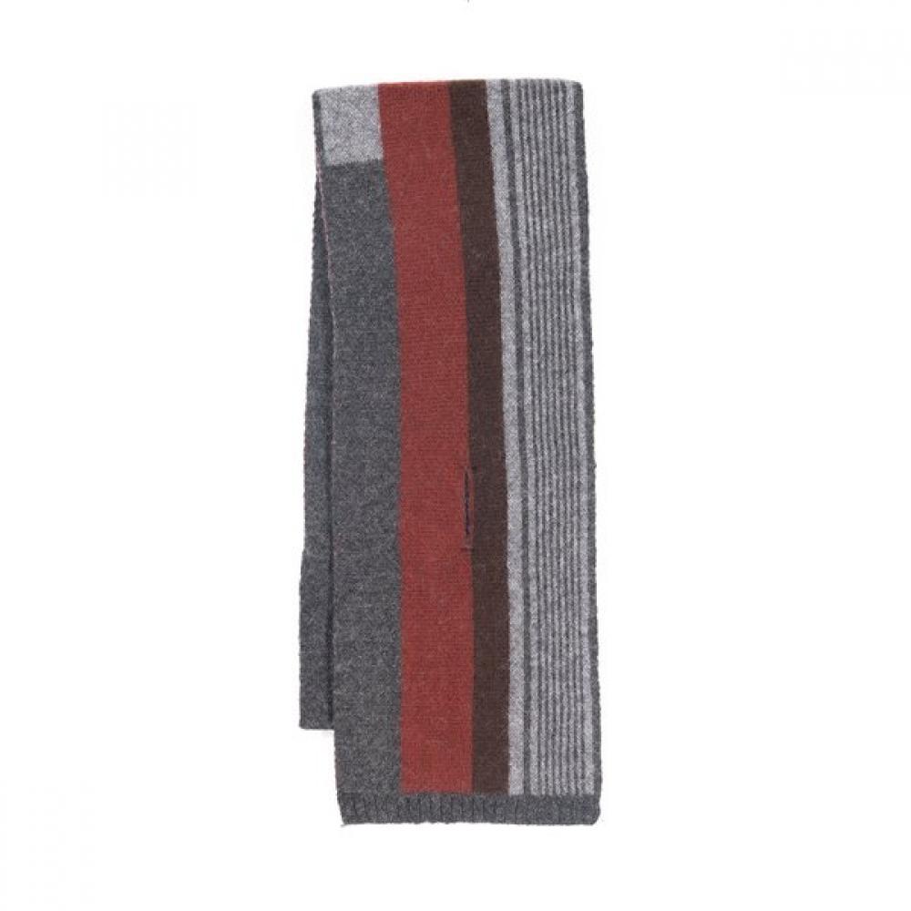 VANBROUGH Cashmere Pattern Geometry Petit Scarf Bpftm1001 Gy