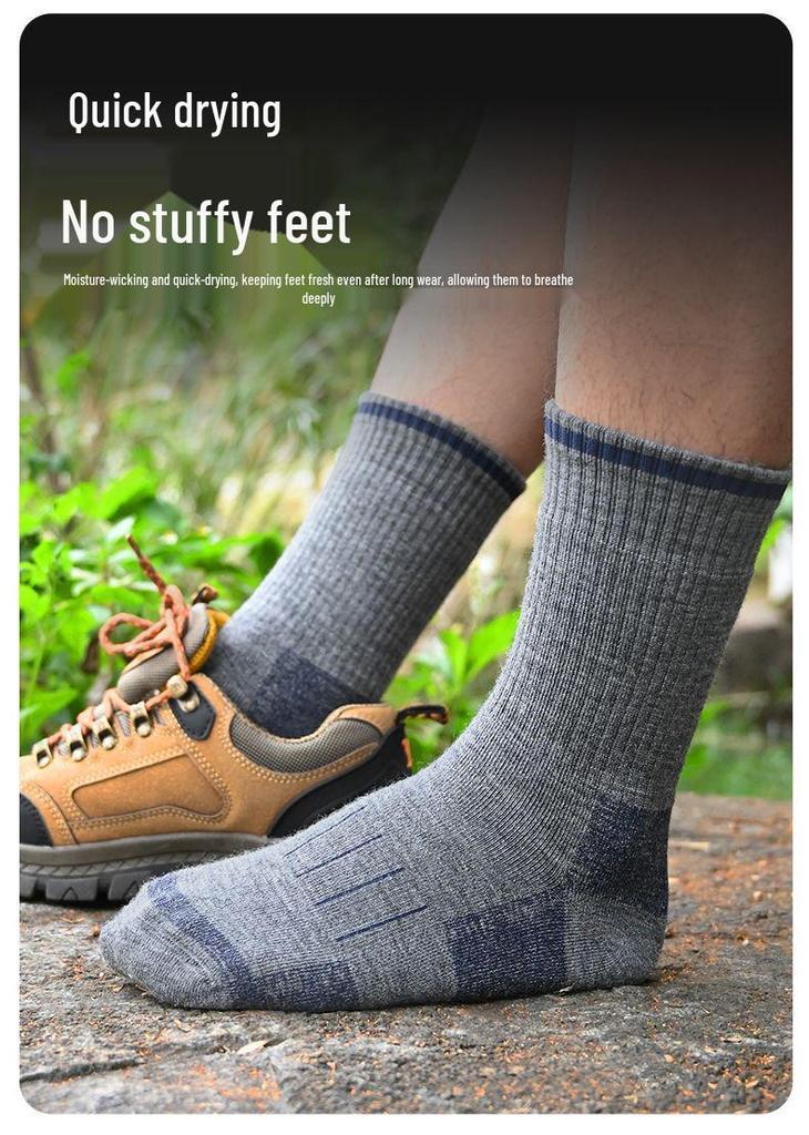 90% Merino Wool Australian Socks for Hiking, Trekking, Walking, Skiing, and Mountaineering