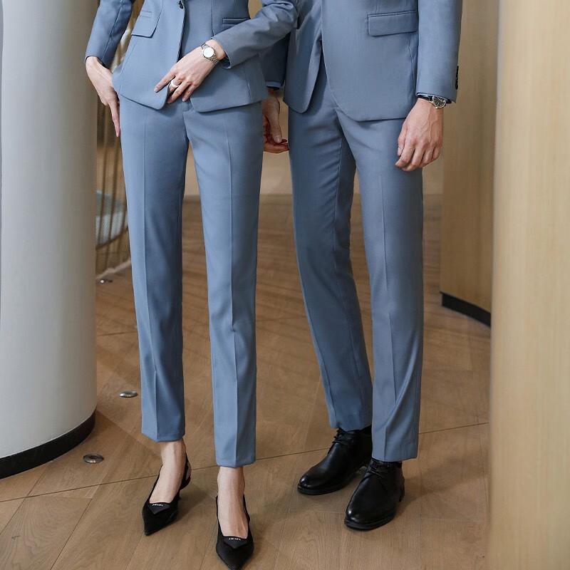 Tluoman Unisex Wrinkle-Resistant Business Suit Pants