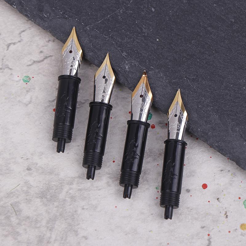 1ks Jinhao #5 Kovové hroty plnicího pera Náhradní Ef/F/M Pro 82 88 95 100 Mini pero Školní Kancelářské Potřeby Absolventský Dárek