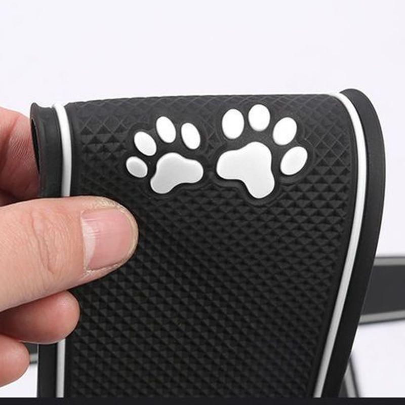 Car-Styling Accessories For GWM ORA Good Cat Rubber Gate Slot Dust Pad Cup Anti Slip Pad Door Interior Decoration
