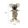 Multi-functional Rubber Dogs  Toy Interactive Companion Training Molar Chewing Resistant Doll Teeth Molar Stress Relief Props