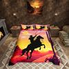 Homewish Rustikales Bauernhaus Bettwäsche-SetCowgirl Cowboy Bettwäsche-SetSüdwestliches Thema Bettwäsche-Set