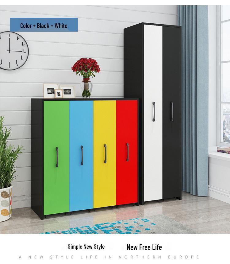 Mobile Dustproof Bookshelf: Sliding, Wheel-Equipped, Drawer-Type Storage Cabinet