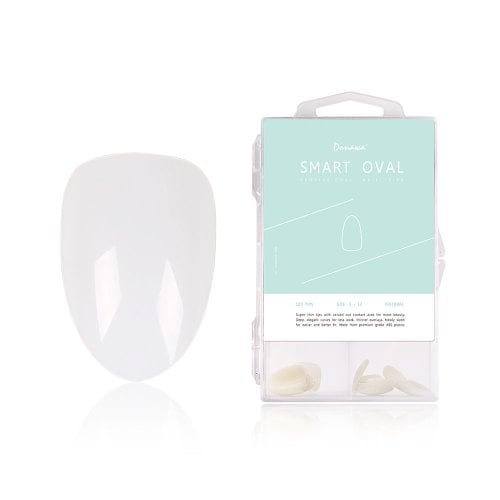 

Donna and Nail Tip Artificial Nail Smart Oval Natural 120nail CW55-120N-N